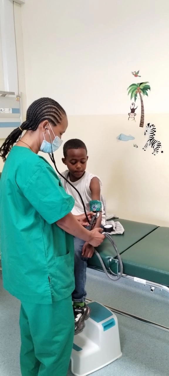 Medical team at work